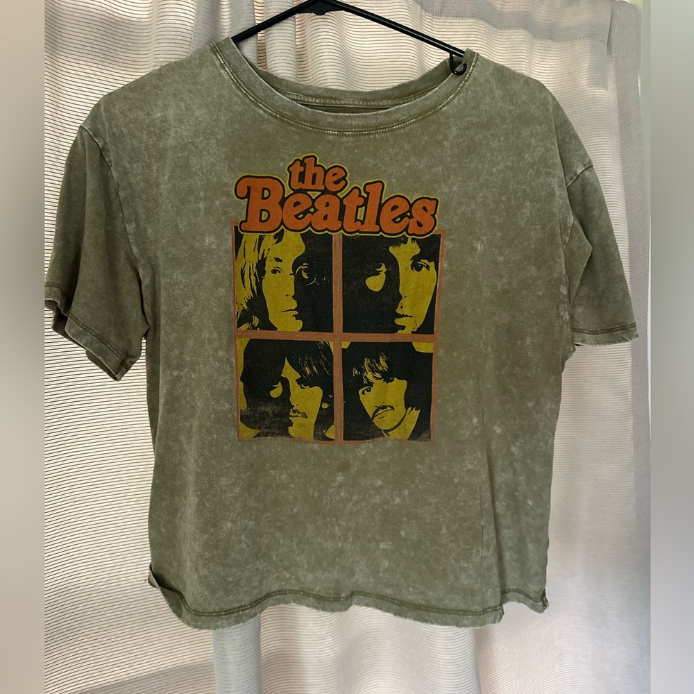 The beetles crop top